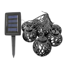 Solar LED String Lanterns Flame Lights Outdoor Solar String Garden Outdoor Garden Decorative Lights